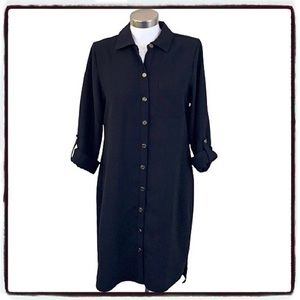 Vintage Sharagano Button Dress Summer